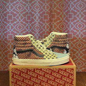 Vans Sk8-Hi 'Tiger Patchwork' Black/True White VN0A4BV61IO